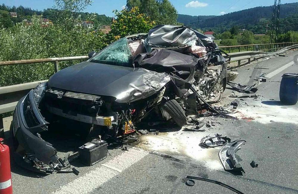 Tragická dopravná nehoda na Kysuciach 1. júla 2020, foto 1