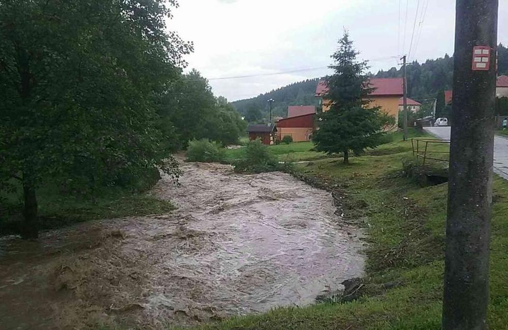 FOTO: Prívalový dážď na Kysuciach 2.7.2020, foto 4