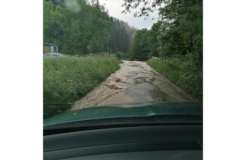 FOTO: Prívalový dážď na Kysuciach 2.7.2020, foto 14