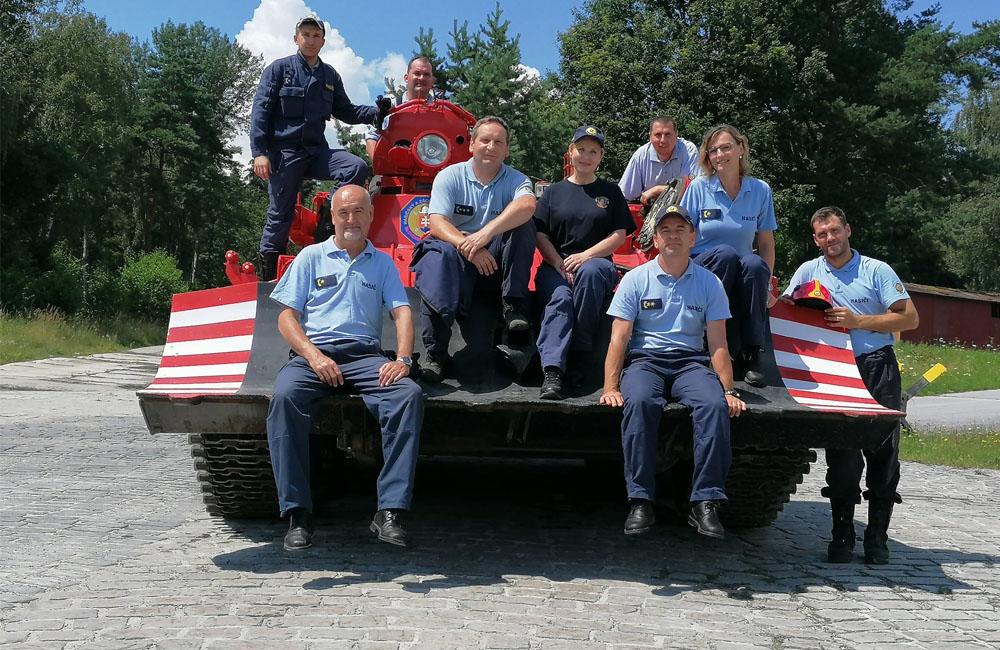 FOTO: Pravidelný výcvik a kondičné jazdy Záchrannej brigády HaZZ v Žiline, foto 1
