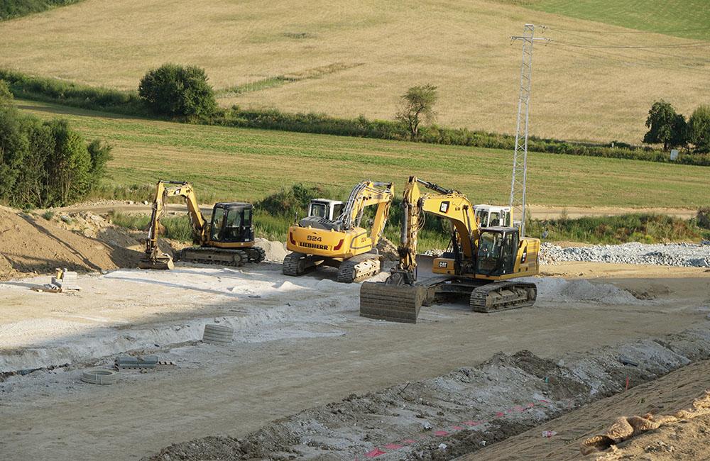 FOTO: Aktuálny stav prác na stavbe diaľničného privádzača 10.08.2020, foto 14