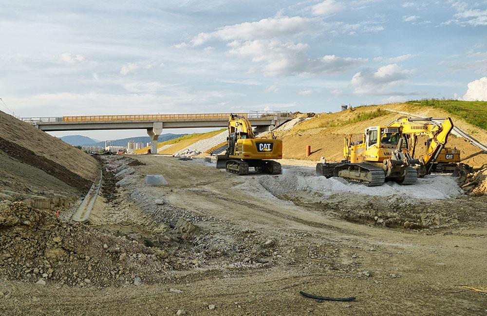 FOTO: Aktuálny stav prác na stavbe diaľničného privádzača 10.08.2020, foto 9