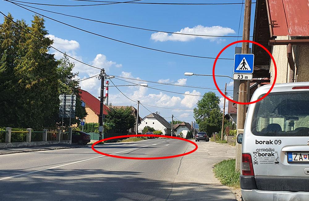 FOTO: Na niektorých cestách I. triedy v Žiline a okolí chýba vodorovné dopravné značenie, foto 6
