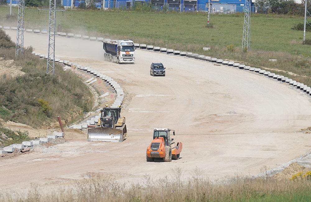 FOTO: Aktuálny stav prác na stavbe diaľničného privádzača 14.09.2020, foto 11