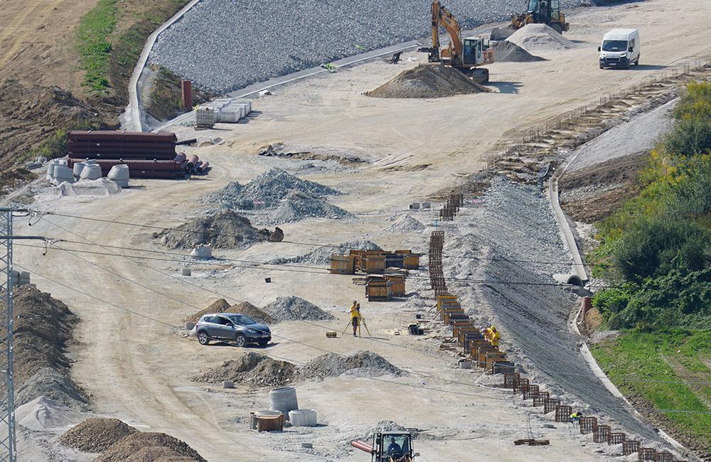 FOTO: Aktuálny stav prác na stavbe diaľničného privádzača 14.09.2020, foto 8