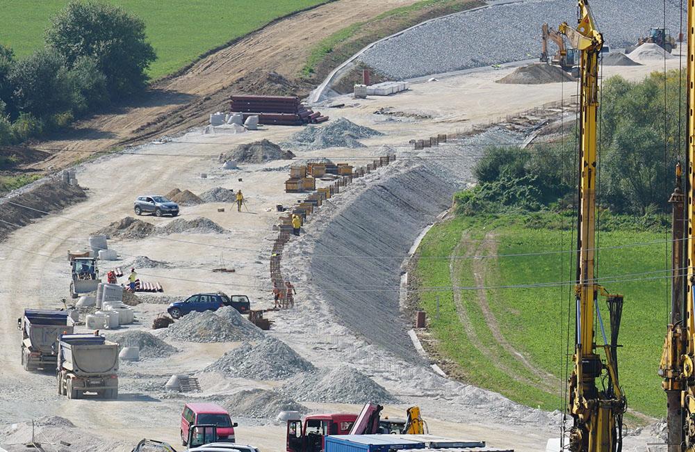 FOTO: Aktuálny stav prác na stavbe diaľničného privádzača 14.09.2020, foto 9