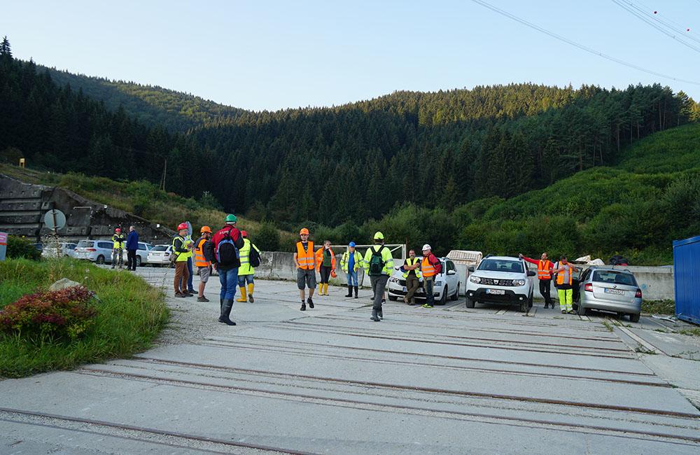 FOTO: Obhliadka stavby diaľničného úseku D1 Lietavská Lúčka - Višňové - Dubná Skala, foto 9