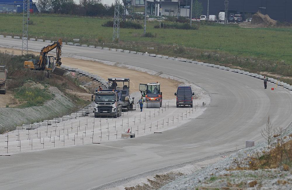 FOTO: Aktuálny stav prác na stavbe diaľničného privádzača 24.09.2020, foto 2