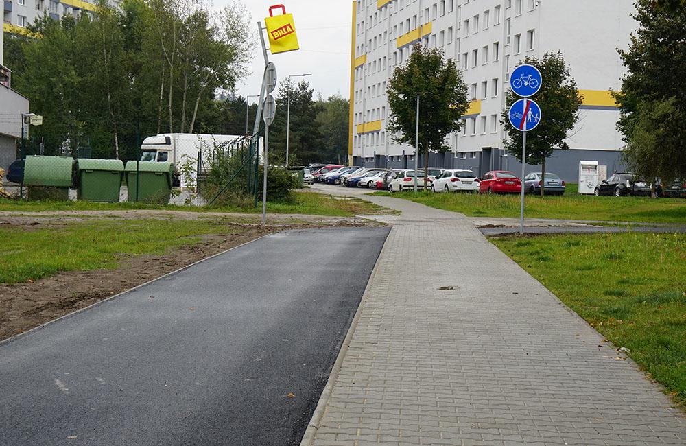 FOTO: Na sídlisku Solinky bola dokončená výstavba cyklotrasy vedúcej do centra mesta, foto 4