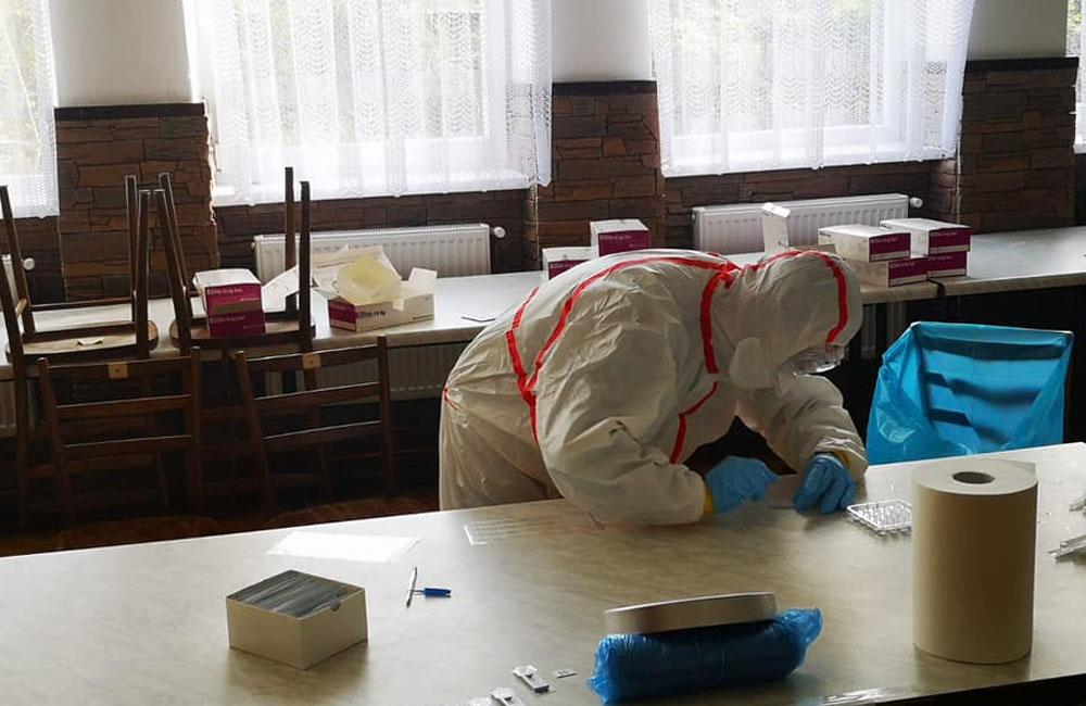 FOTO: Testovanie obyvateľstva na koronavírus v regióne Orava, foto 14