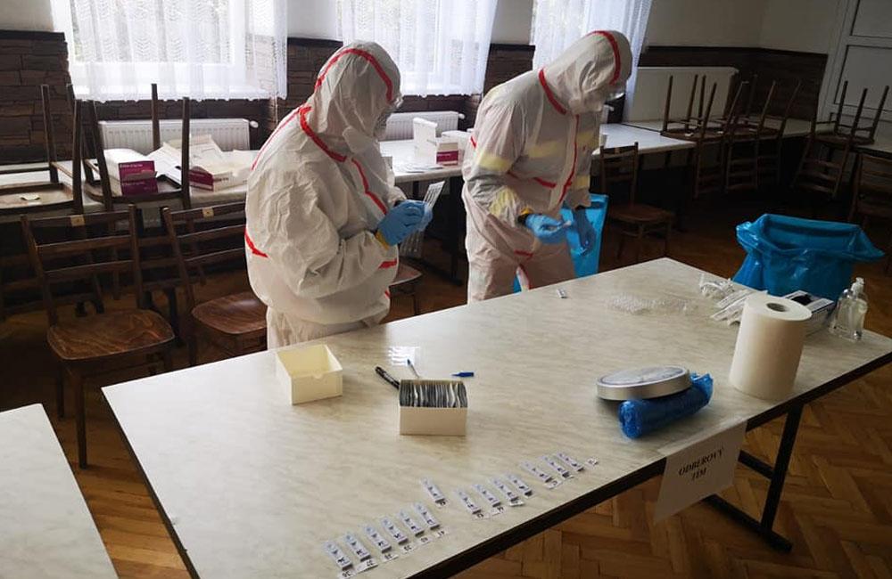 FOTO: Testovanie obyvateľstva na koronavírus v regióne Orava, foto 16