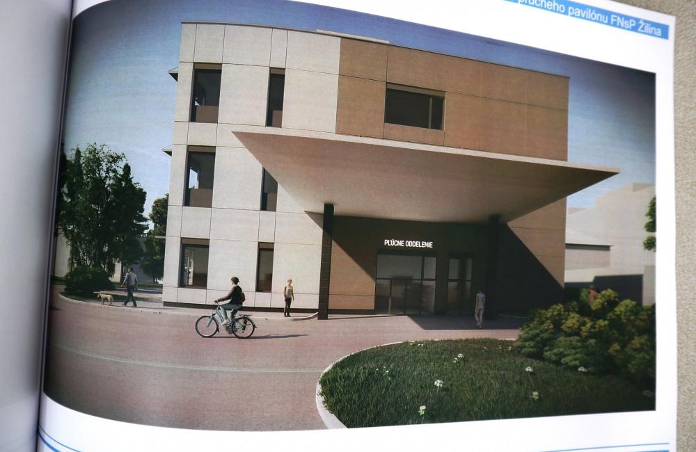 FOTO: Návrh nového infekčného a pľúcneho pavilónu FNsP Žilina, foto 4
