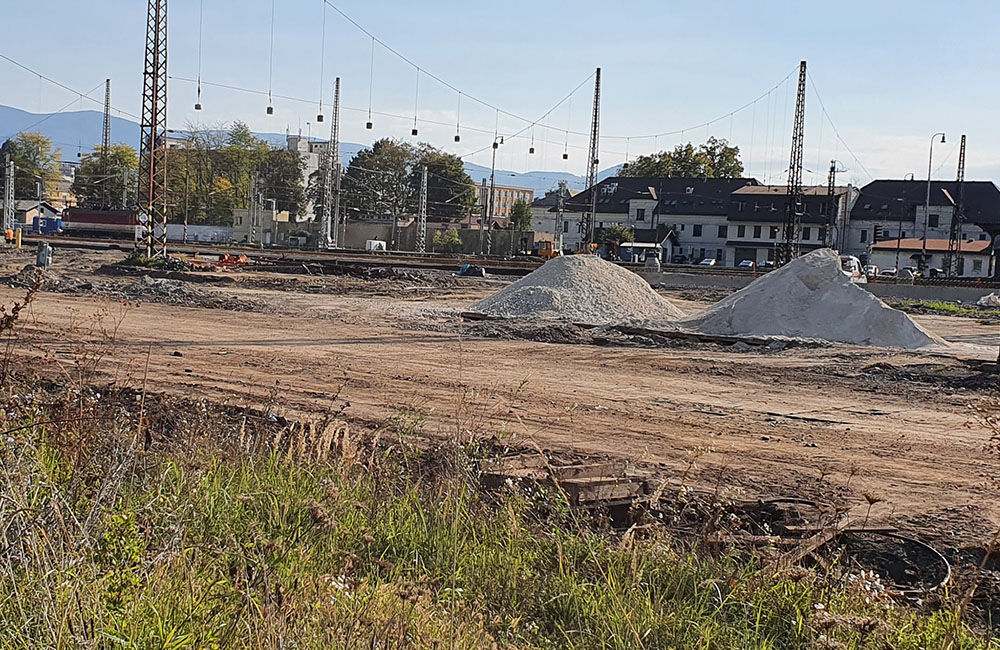 FOTO: Modernizácia železničného uzla Žilina je rozbehnutá naplno, buduje sa aj pokračovanie podchodu, foto 3