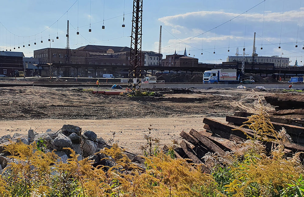FOTO: Modernizácia železničného uzla Žilina je rozbehnutá naplno, buduje sa aj pokračovanie podchodu, foto 10