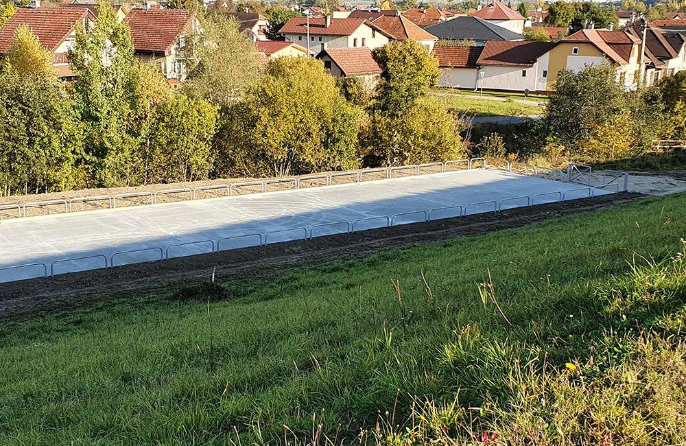 FOTO: Nové parkovisko pri žilinskom vodnom diele takmer dokončili, foto 5