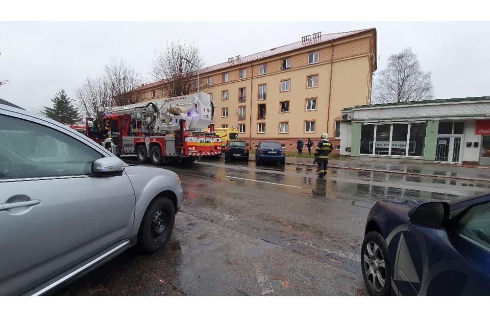 FOTO: Požiar bytu na ulici Veľká Okružná v Žiline, foto 3