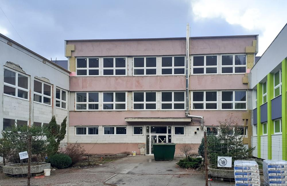 FOTO: Rekonštrukcia Strednej odbornej školy polytechnickej v časti Dolný Kubín-Kňažia, foto 1