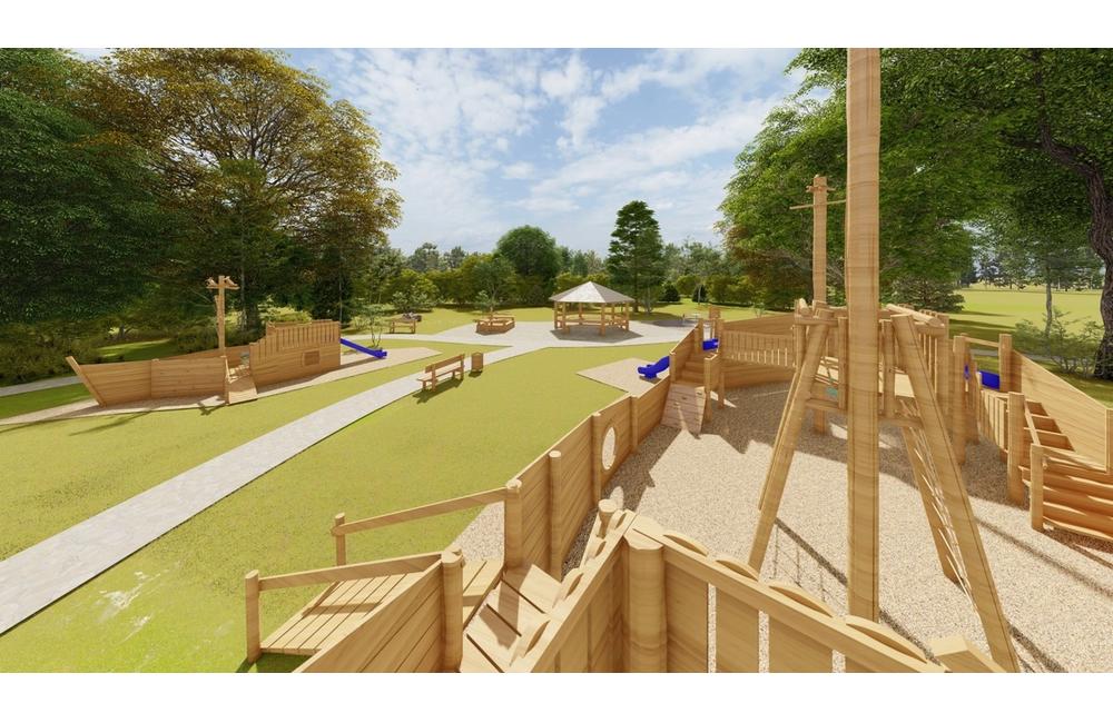FOTO: Čadca bude mať nové bezbariérové eko detské ihrisko, foto 7