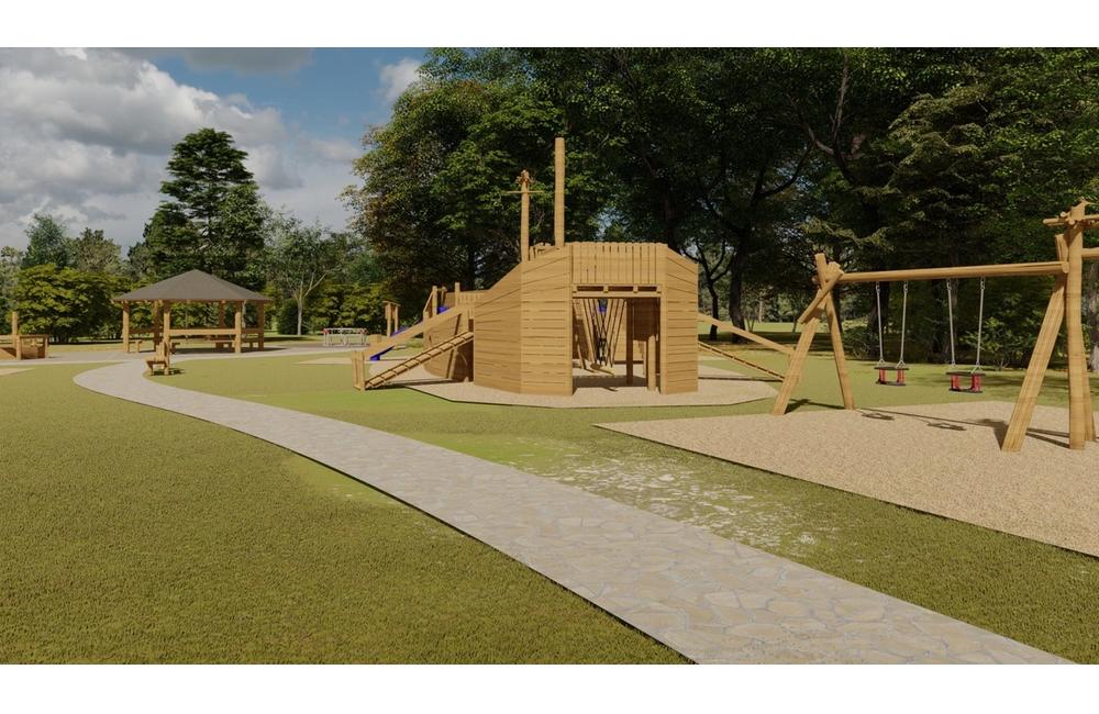 FOTO: Čadca bude mať nové bezbariérové eko detské ihrisko, foto 9
