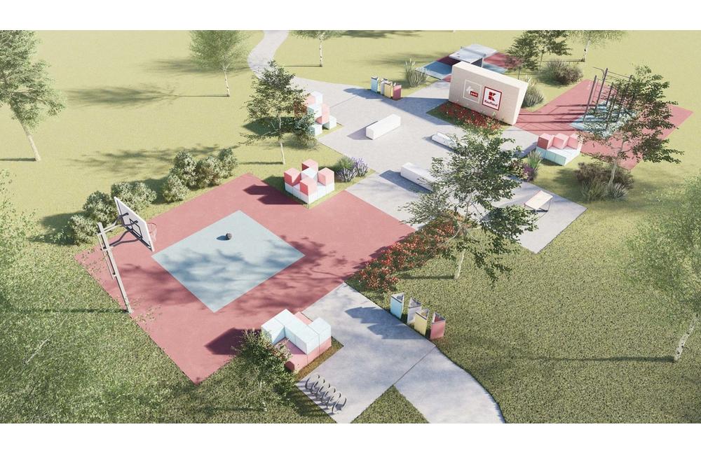 FOTO: Kaufland vyhlásil súťaž o sedem športovo-oddychových parkov, ktoré postaví v mestách, foto 2