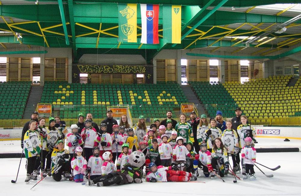 FOTO: Nábor mladých hokejistiek na žilinskom zimnom štadióne, foto 2
