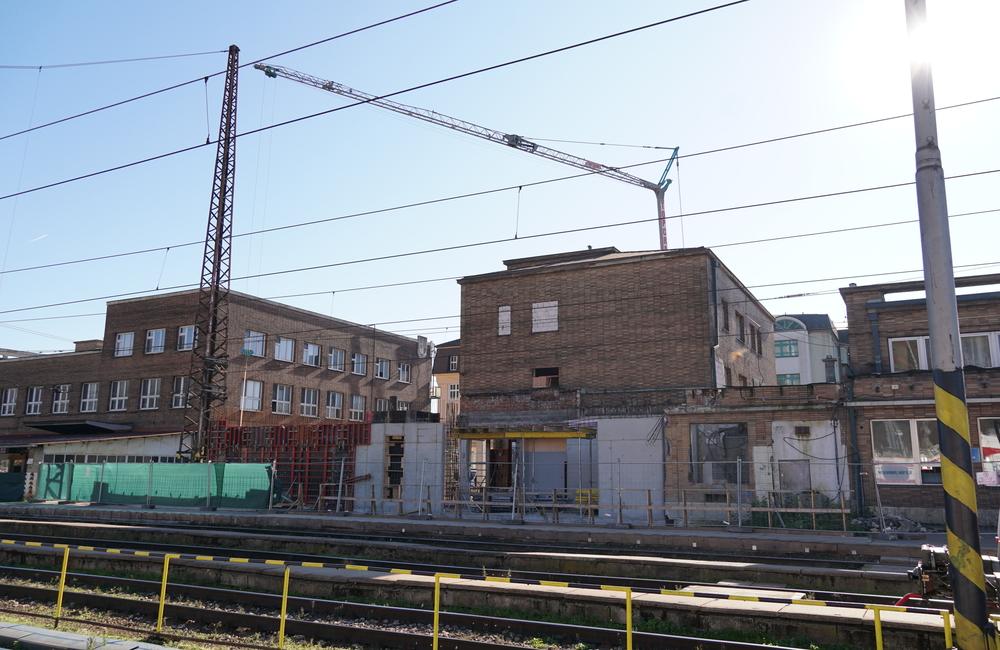FOTO: Práce na modernizácii železničnej stanice v Žiline, foto 6