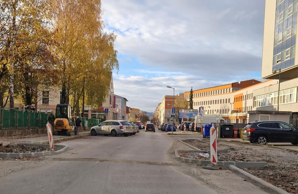 FOTO: Rekonštrukčné práce na Ulici M. R. Štefánika v Žiline, foto 2