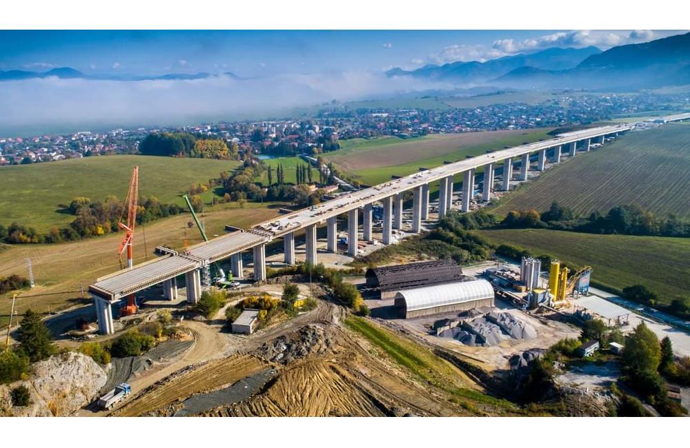 FOTO: Národná diaľničná spoločnosť zverejnila svoje najnovšie zábery z výstavby diaľnice D1 zachytené dronom, foto 19