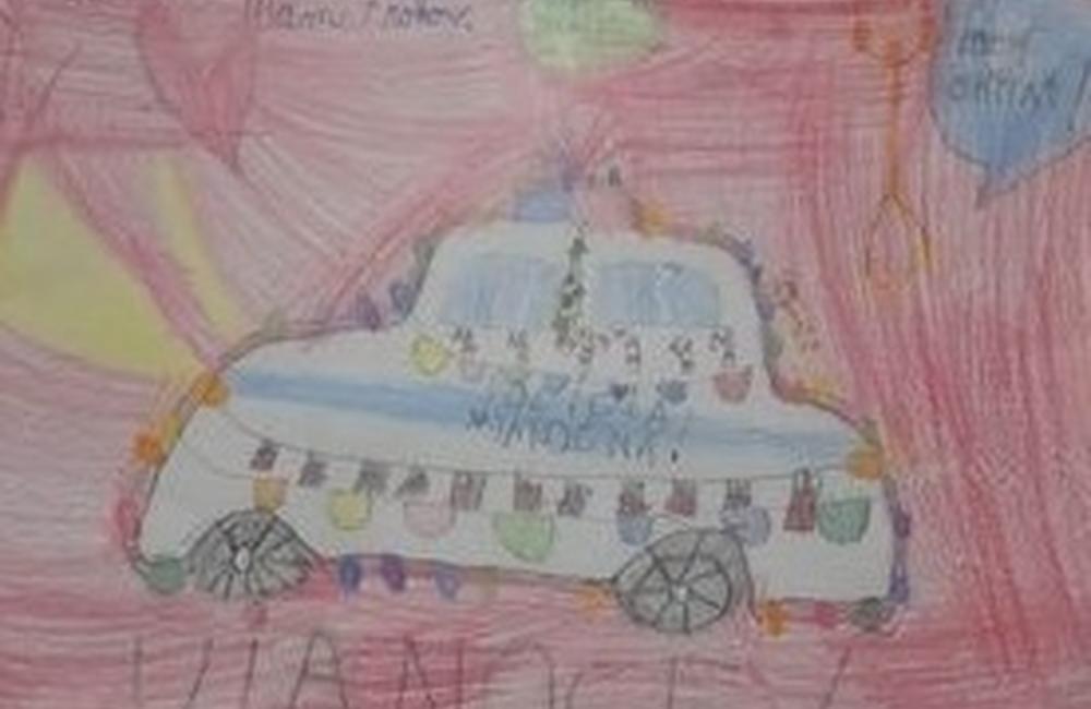 FOTO: Detské kresby vianočných policajných áut, foto 6