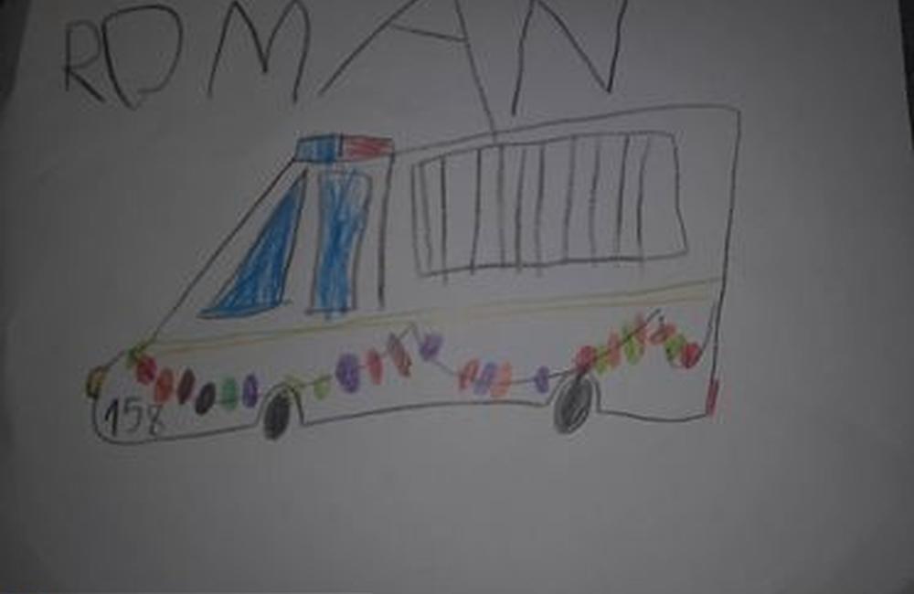 FOTO: Detské kresby vianočných policajných áut, foto 8