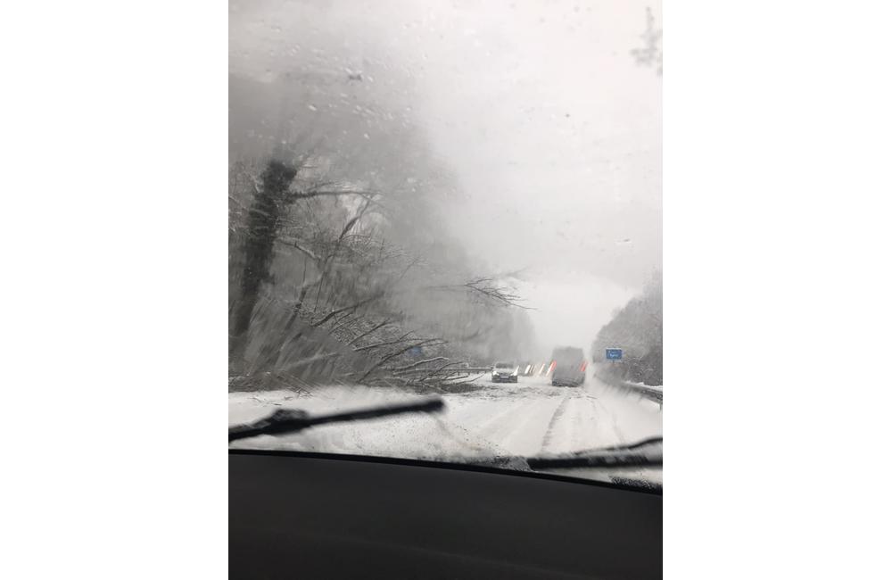 FOTO: Vodičov v Žiline a okolí trápi husté sneženie a šmykľavé vozovky, foto 10