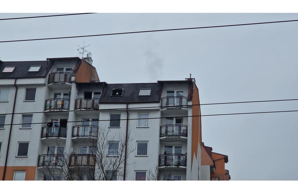 FOTO: Požiar bytu na Ulici Juraja Hronca 17. 1. 2023, foto 7