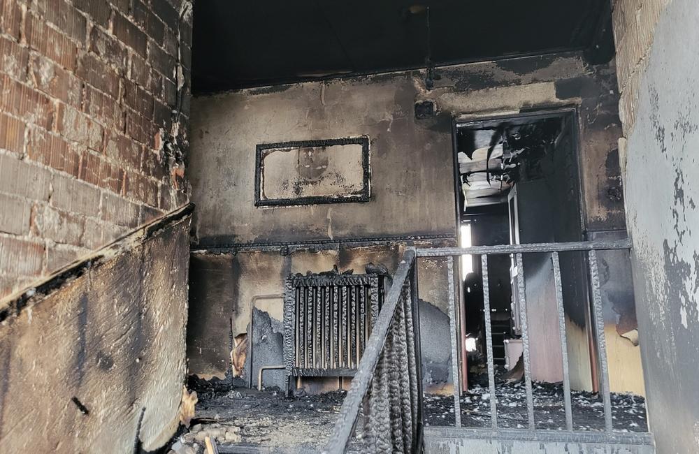 FOTO: Stav rodinného domu na Kysuciach po rozsiahlom požiari, foto 6