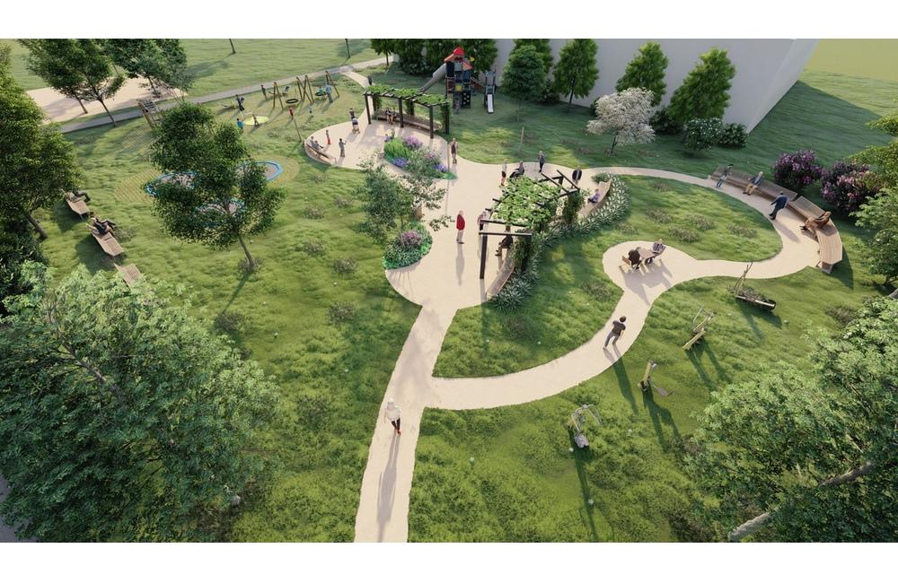 FOTO: Návrh spojeného parku pre deti a seniorov na Solinkách, foto 3
