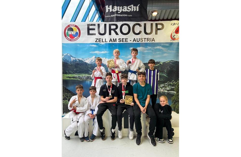 FOTO: Úspechy žilinského karate klubu na európskom pohári v Rakúsku, foto 7