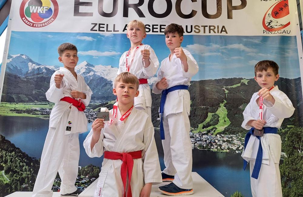 FOTO: Úspechy žilinského karate klubu na európskom pohári v Rakúsku, foto 4