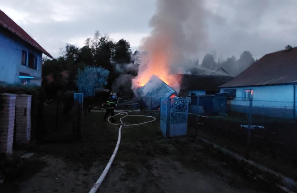 FOTO: Ničivý požiar v Novej Bystrici, foto 5