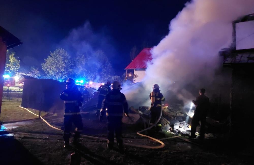 FOTO: Ničivý požiar v Novej Bystrici, foto 9