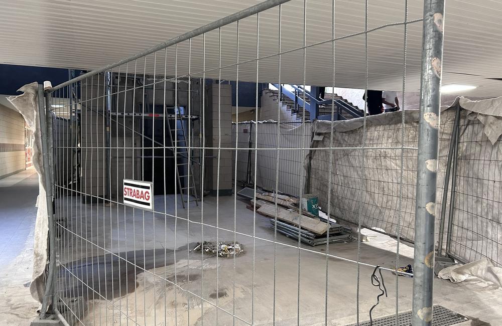 FOTO: Práce na výstavbe výťahu v železničnej stanici Žilina, foto 11