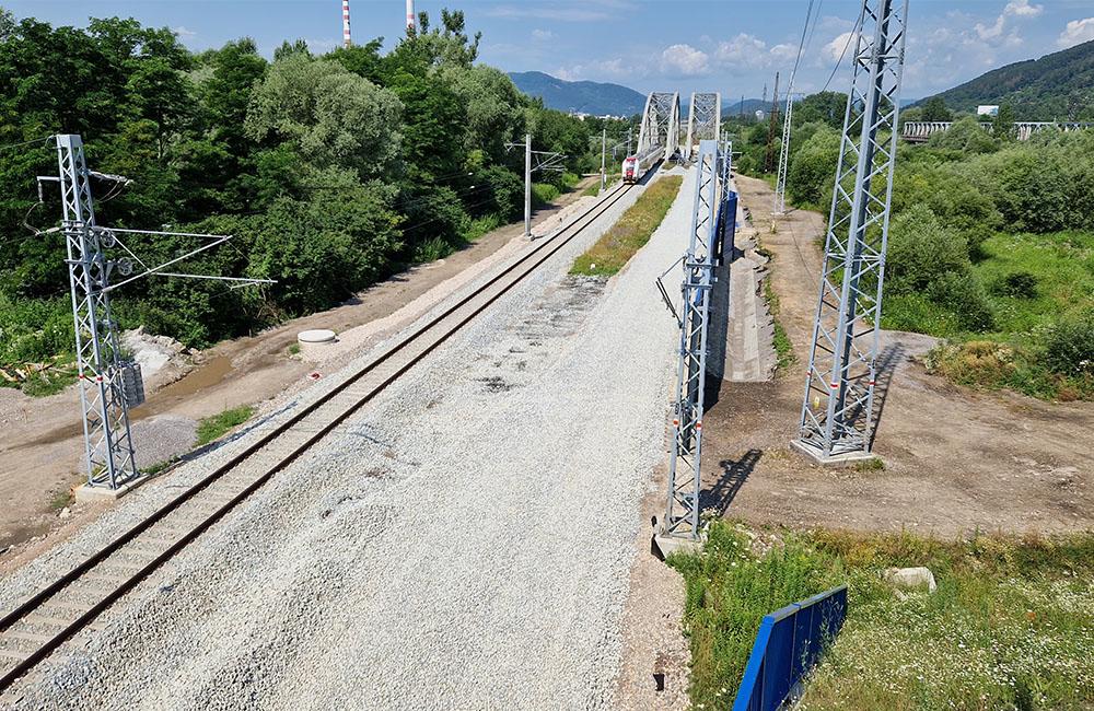 FOTO: Neďaleko Vodného diela Žilina pribudol nový most, trasa pre cyklistov aj železničný podchod, foto 2