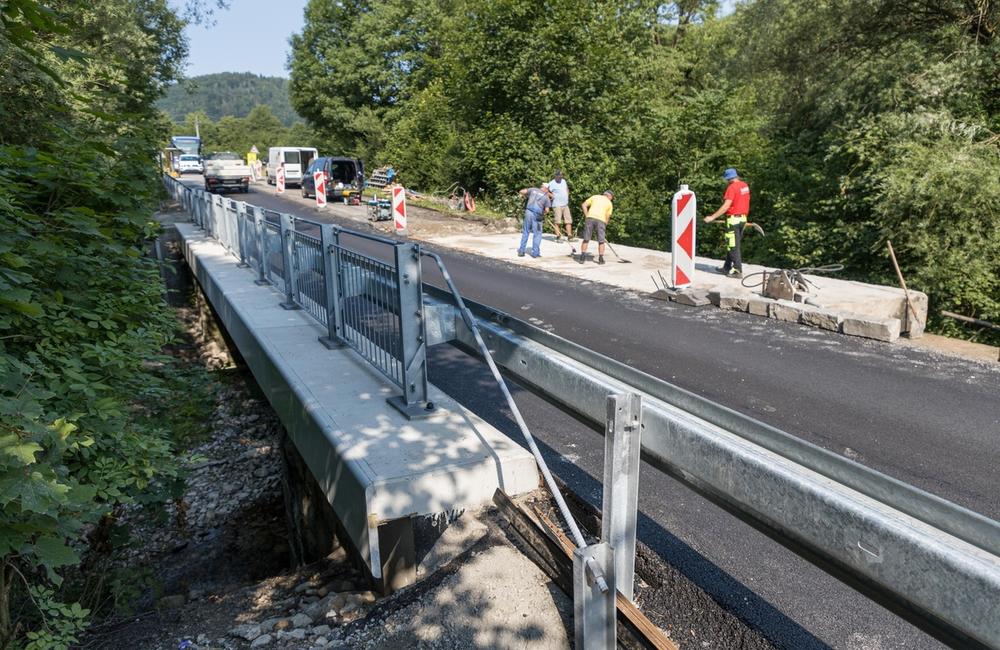 FOTO: Rekonštrukcia mosta v Belej napreduje, foto 1