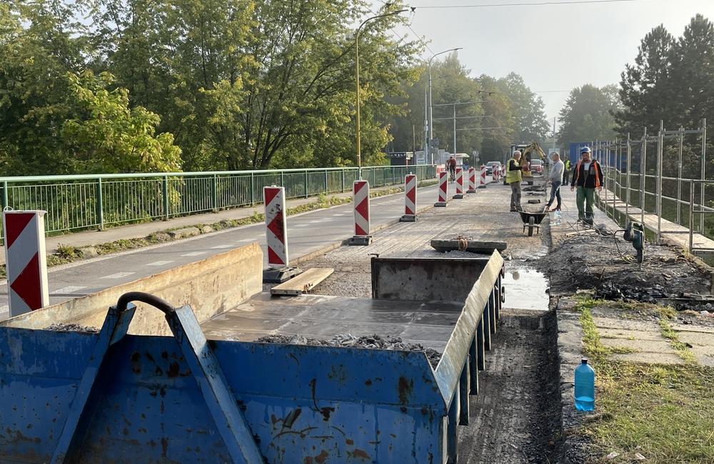 FOTO: Pozrite sa s nami na Vlčince, kde prebieha rozsiahla rekonštrukcia mostov, foto 1