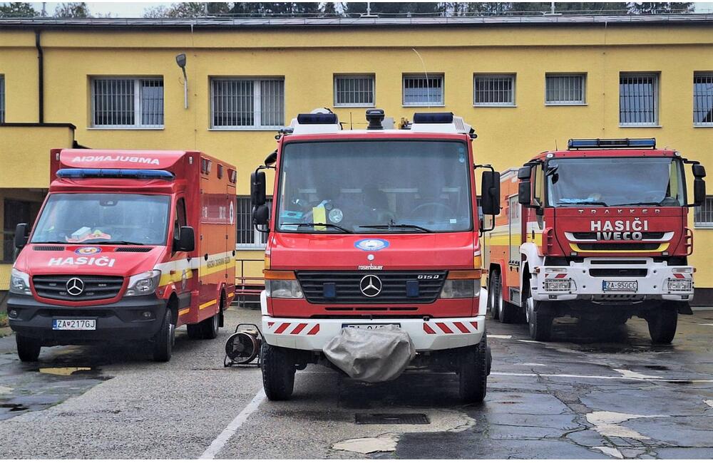 FOTO: Zásah hasičov v žilinskej väznici, foto 2