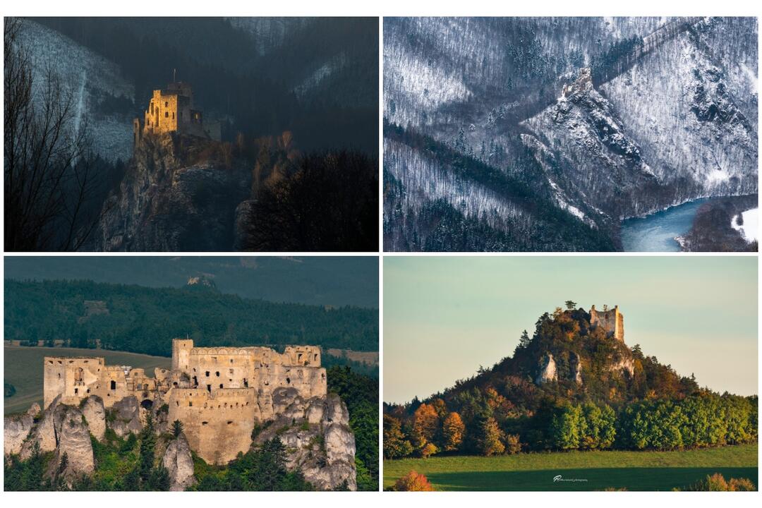 FOTO: Spoznáte hrady Žilinského kraja odfotené z nezvyčajných uhlov?, foto 22