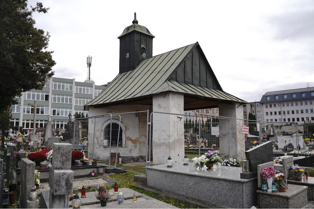 FOTO: Obnova kaplnky na Starom cintoríne v Žiline, foto 1