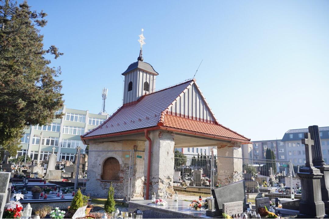 FOTO: Obnova kaplnky na Starom cintoríne v Žiline, foto 3