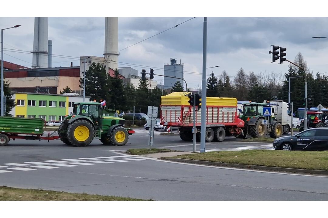 FOTO: Protesty farmárov v Žilinskom kraji 22. februára, foto 42