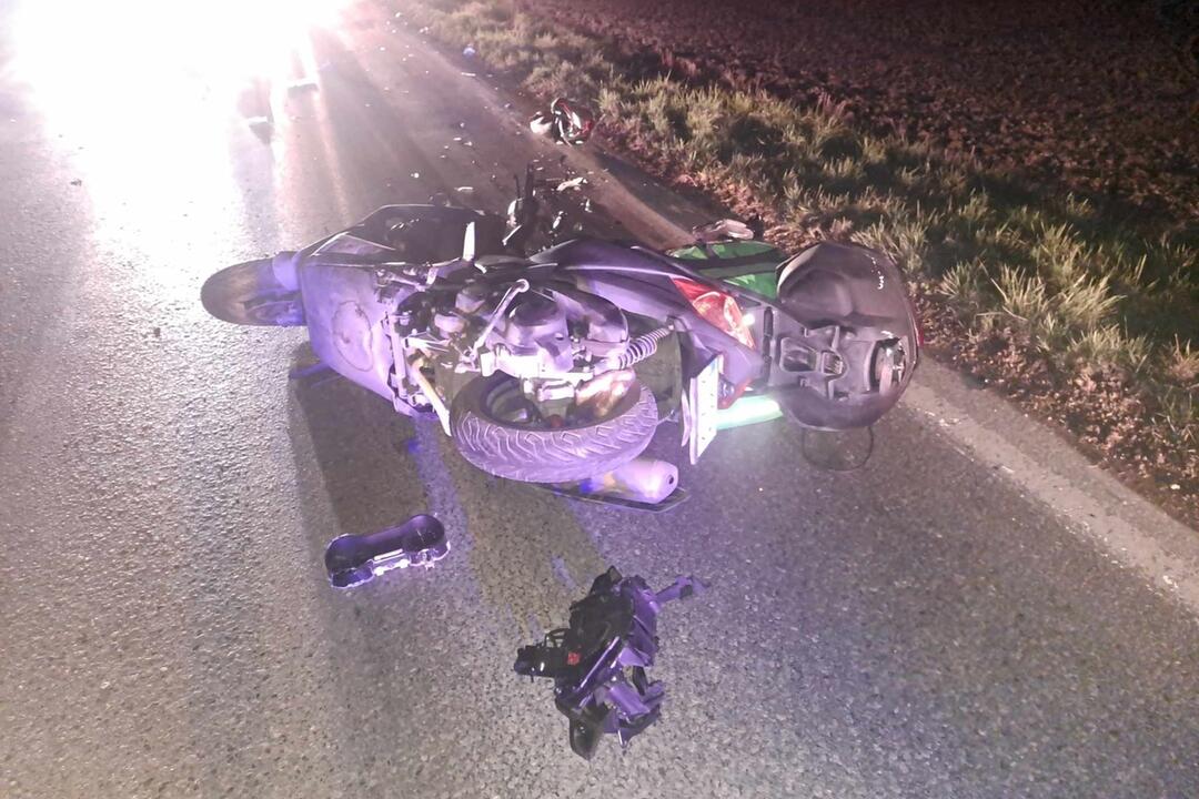 FOTO: Nehoda mladého motocyklistu v Svederníku, foto 2