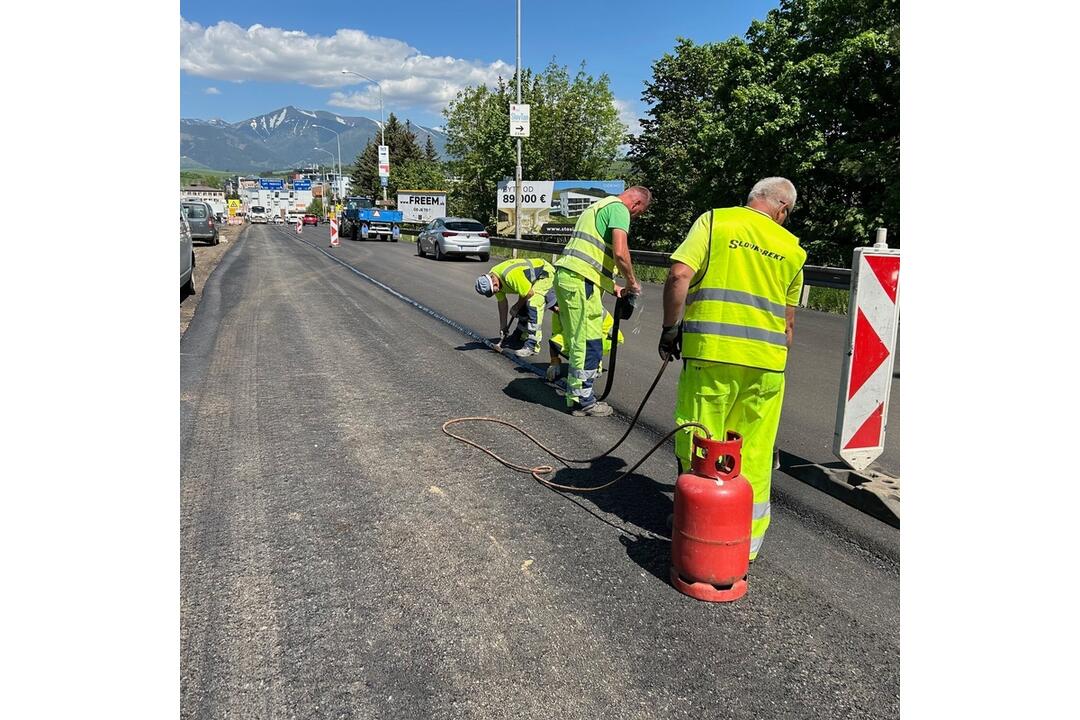 FOTO: Diaľničný privádzač na Liptove je takmer hotový, foto 2