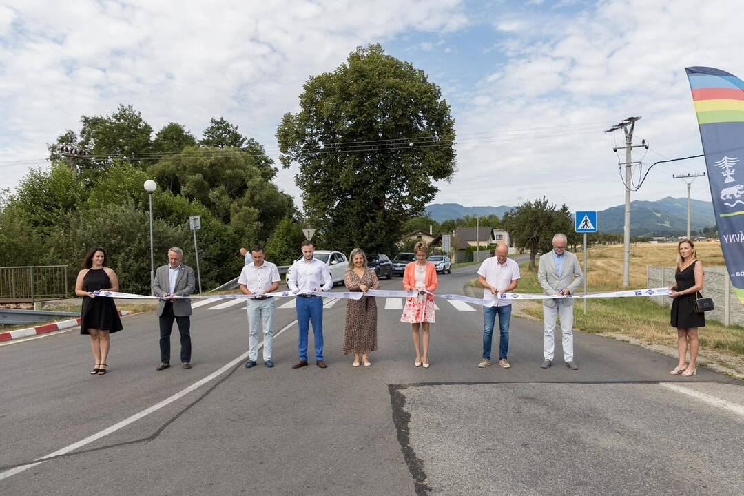 FOTO: Zrekonštruované cesty II. a III. triedy v regióne Turiec, foto 9
